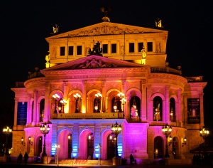 Alte Oper (opera house) in Frankfurt