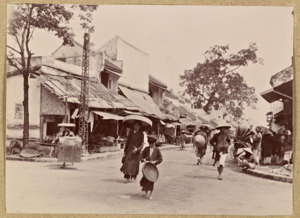 Tonkin Hanoi street view 1897-98